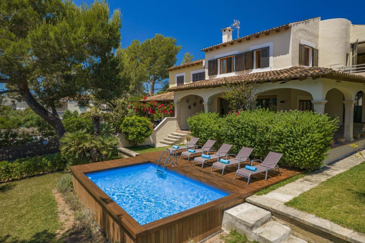 Villa Alcanada Garden Alcudia  Bagian luar foto
